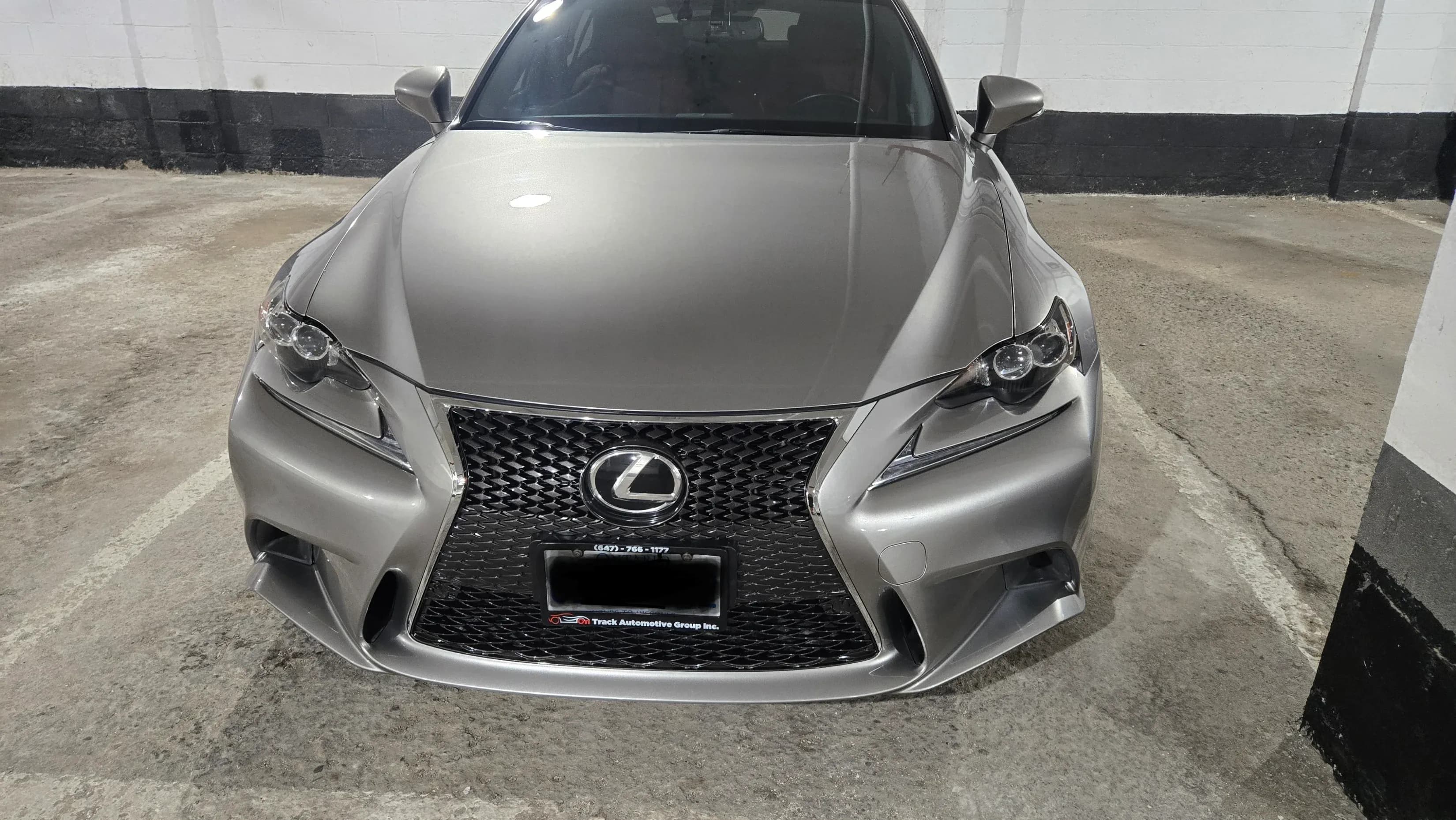 Lexus IS350 full front end damage repaired