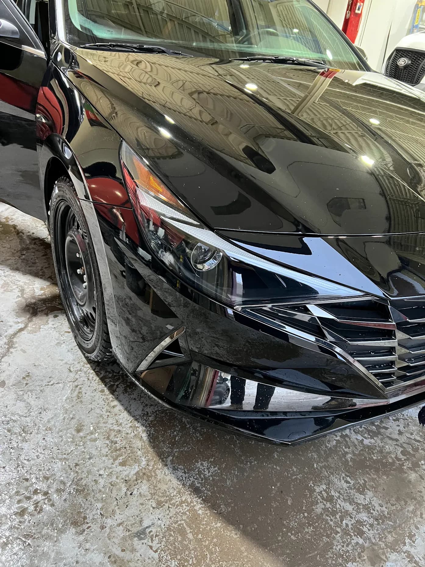 Full front end repair after repair