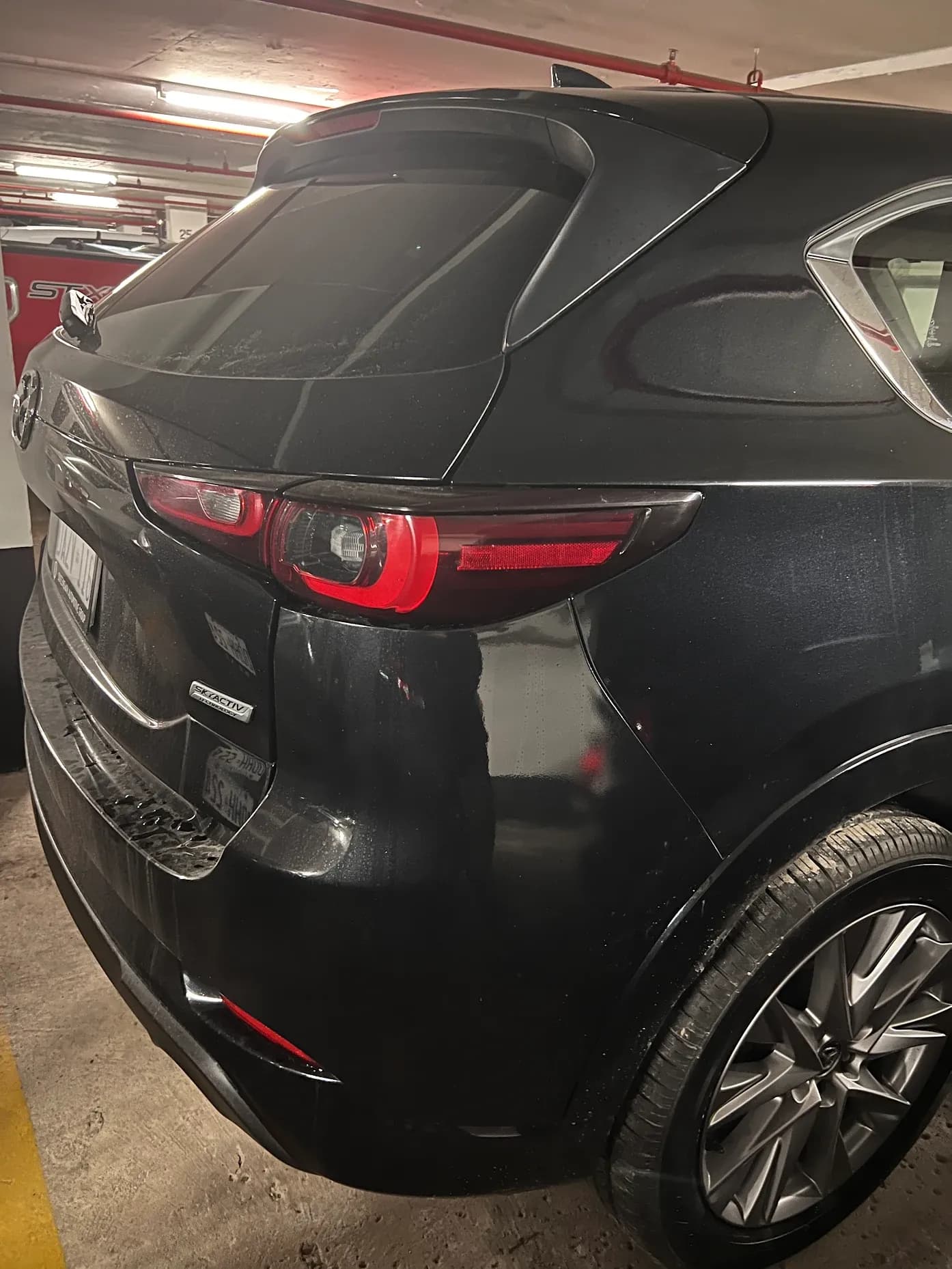Rear bumper, quarter panel & tailgate repair after repair