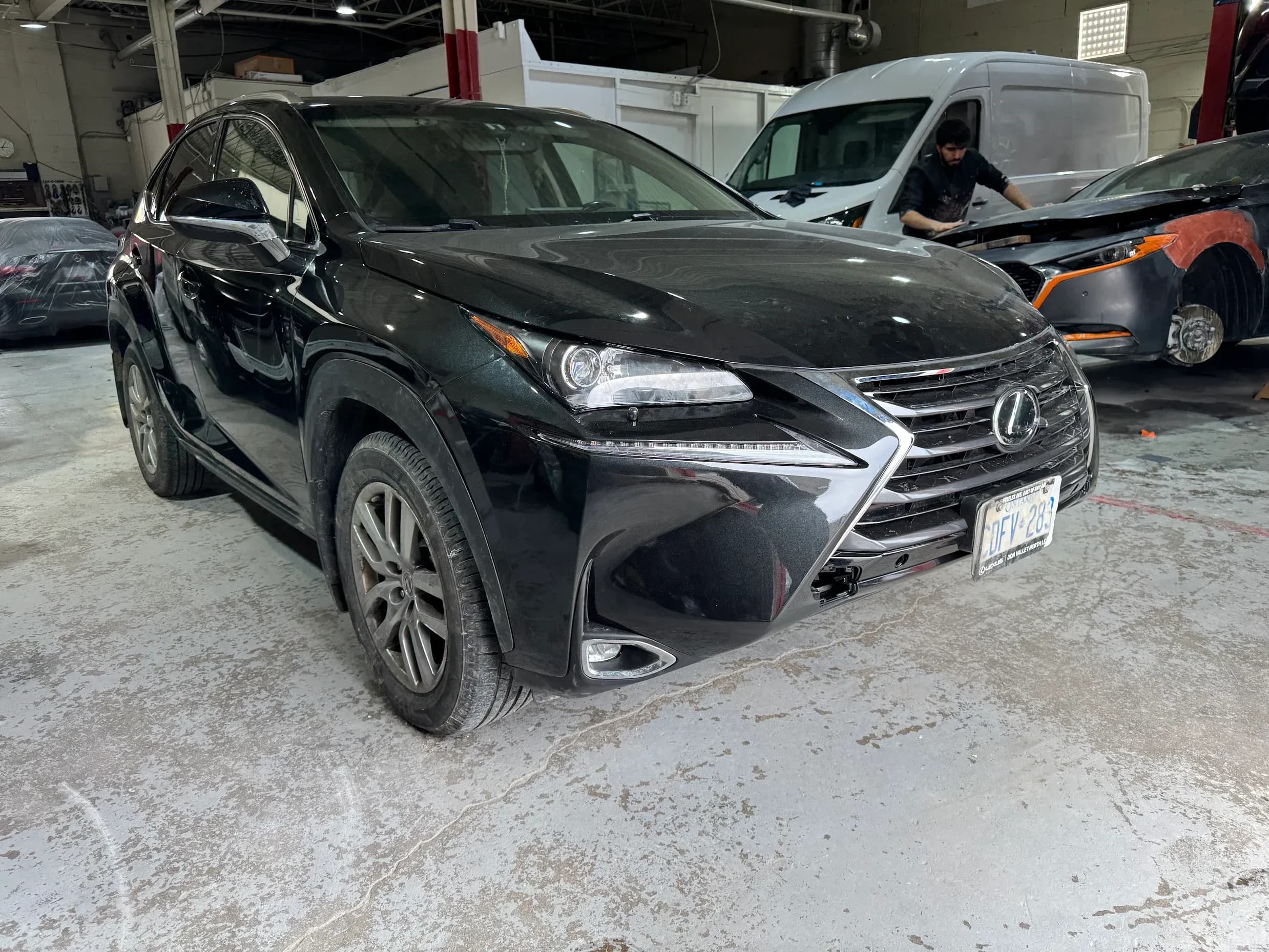 Full front end repair after repair
