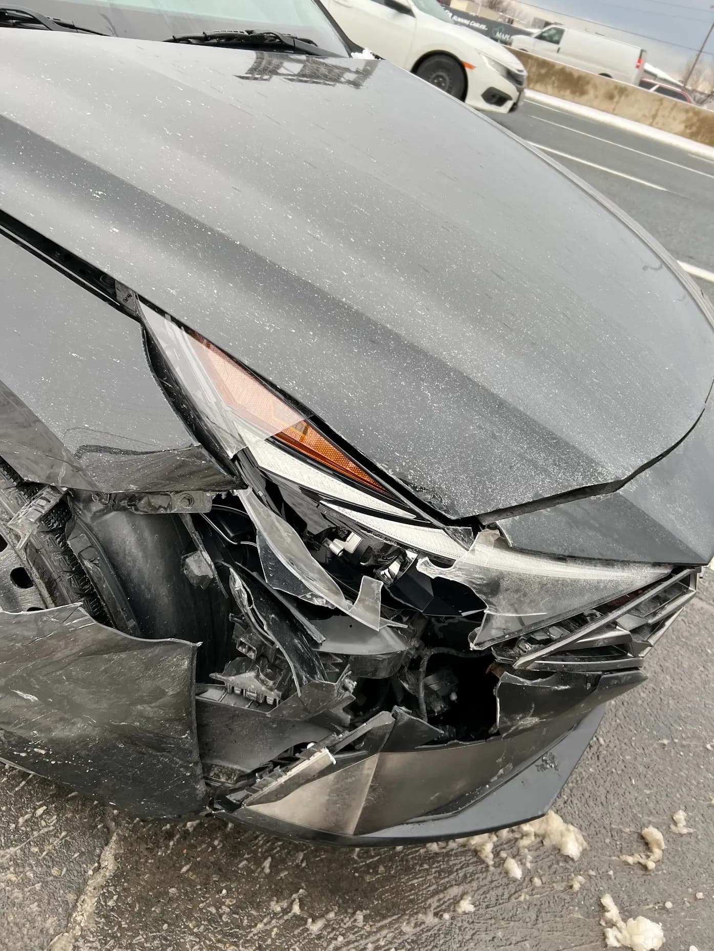 Full front end repair before repair